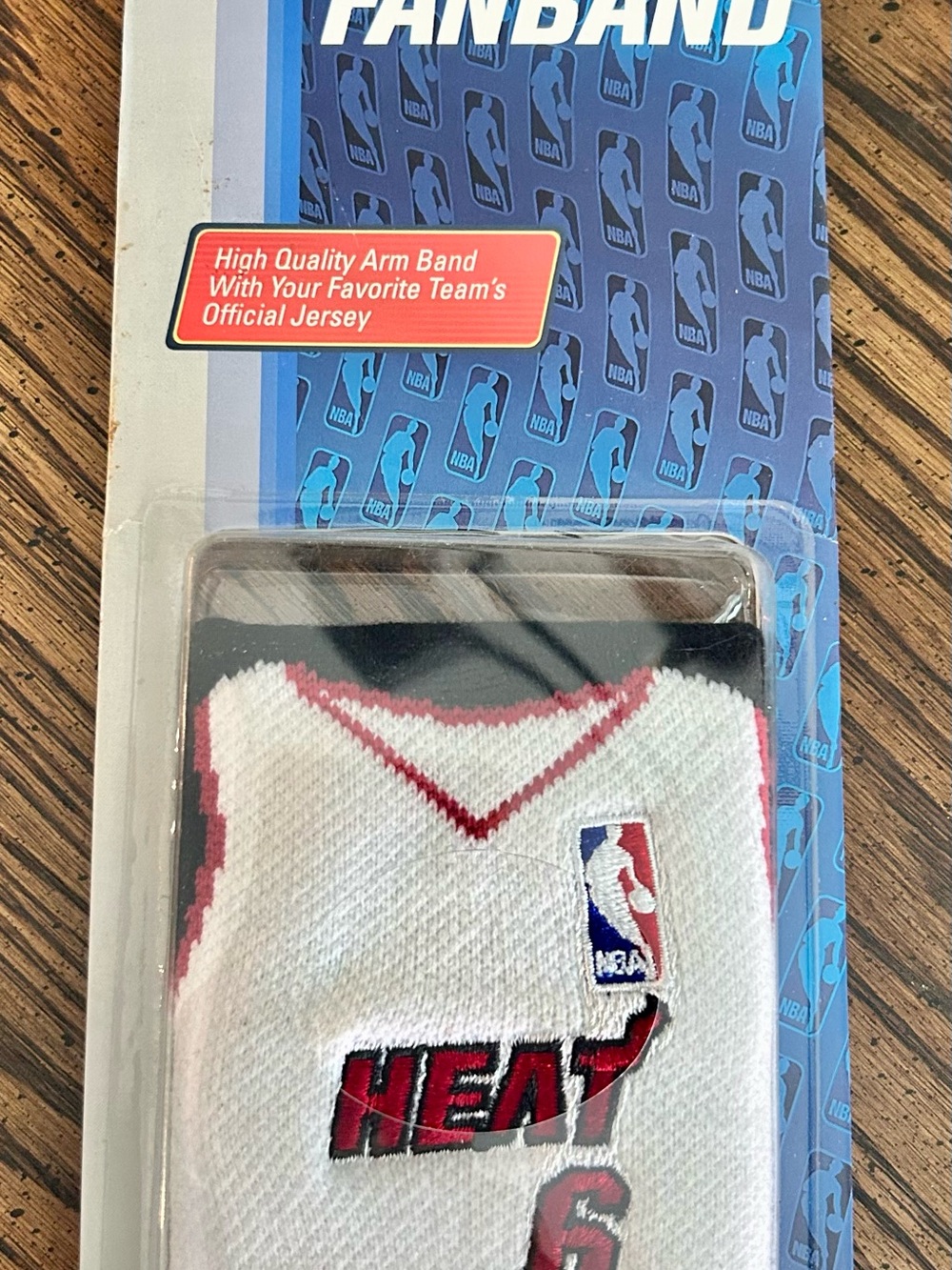 Official NBA LeBron James fan band 2010